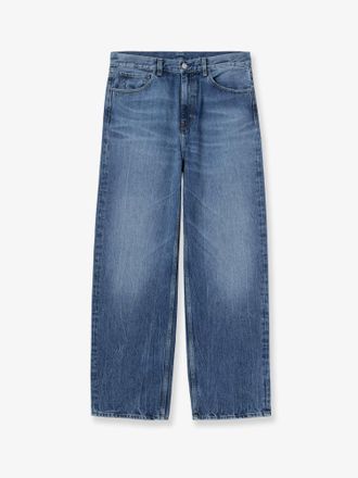 Carhartt Work in Progress Jeans in blue denim con effetto washed-out - CARHARTT WIP - gender_Man
