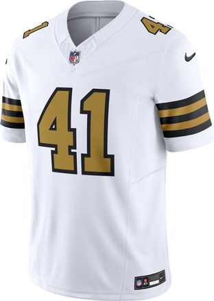 Nike Alvin Kamara New Orleans Saints Nike Mens Dri-FIT NFL Limited Jersey in White | 31NMNSLC7WF-YZ0