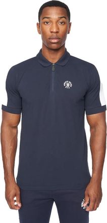 Henleys Heren Calyer Poloshirt (Marine)