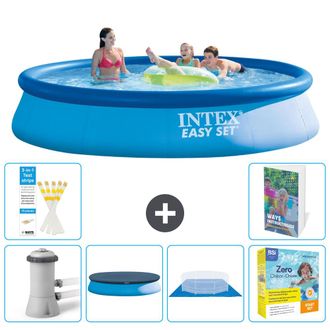 Intex Piscina Easy Set Redonda - 396x84 Cm - 7-piezas S198