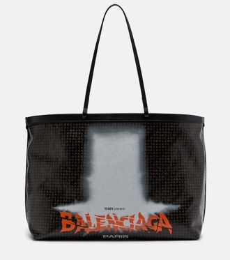 Balenciaga Snob Large canvas tote bag