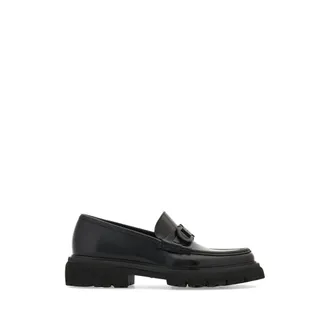 Ferragamo Gancini Ornament Moccasins