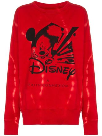 Faith Connexion Felpa Mickey - Rosso