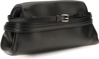 Moschino Womens Handbag Nappa Nero Shoulder Bags