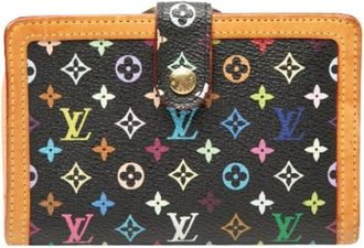 Louis Vuitton Pre-owned Wallets, female, Multicolor, Size: ONE SIZE Pre-owned Multicolore Canvas Wallet