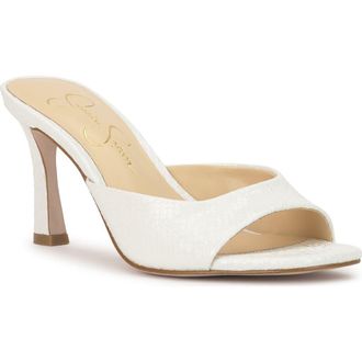 Jessica Simpson Cennet Sandal in Bright White at Nordstrom, Size 7.5