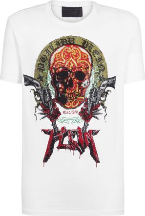 Philipp Plein T-shirt Round Neck SS Rock PP