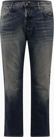 Replay Mens Sartoriale Relaxed Fit Straight Leg Jeans - Blue - Size: 32/32