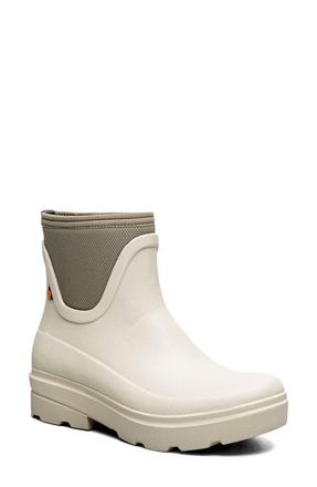 Bogs Hazel Waterproof Chelsea Rain Boot in Oatmeal at Nordstrom, Size 12