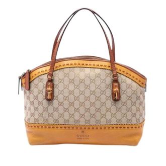 Gucci Pre-owned Handbags, female, Beige, Size: ONE SIZE Pre-owned Crafty Handbag