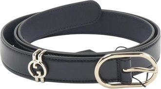 Gucci Belts, female, Blue, Size: 90 CM Belt