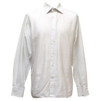 Kilgour White Pinstripe Shirt Size 16
