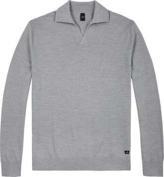 Wahts Mens Knitwear Light Grey Melange / XL