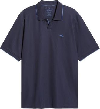 Tommy Bahama Emfielder Johnny Collar IslandZone Polo in Blue Note at Nordstrom, Size Xxx-Large