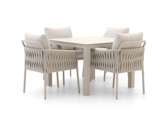 Suns Fiave/Monte Vari 100cm dining tuinset 5-delig