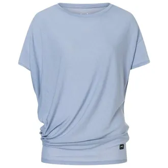 super.natural Yoga Loose Tee T-Shirt f&uuml;r Damen | blau