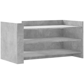 vidaXL Vidaxl - Mesa De Centro Madera De Ingenier&iacute;a Gris Hormig&oacute;n 100x50x50 Cm