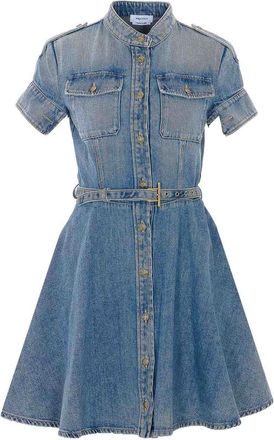 Alexander McQueen Denim Dress