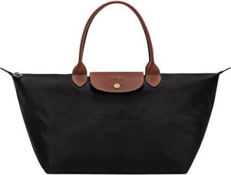 Longchamp Le Pliage Original Nylon Top Handle Bag in Black at Nordstrom
