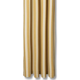 Ferm Living Chambray Duschvorhang, warm yellow / parchment