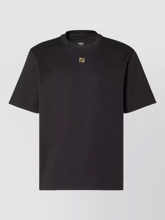 Fendi embroidered logo t-shirt