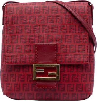 Fendi Pre-owned Fendi Zucchino Spalmati Crossbody XZB9KWIJCE6E7XNU