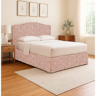 Dmora Cama Individual Batley, Desenfundable, Hecho En Italia, Rosa