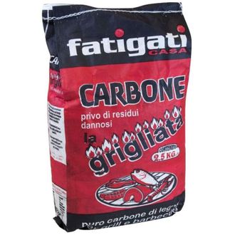 Trade Shop Trade Shop - Carbonella Carbone Legno Vegetale Sacchetto 2,5kg Barbecue Grill Grigliata Brace