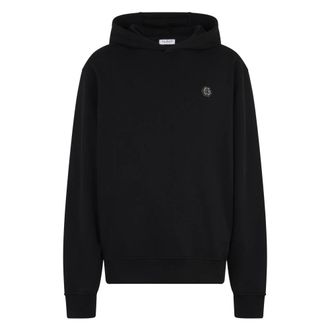 Philipp Plein Hoodies & sweatvesten, Heren, Zwart, XL, Katoen, Fleece Hoodie Basic
