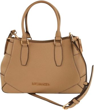 Love Moschino Tote Bag - - Bags - Donna - Beige - ONE SIZE