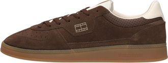 Tommy Hilfiger The Greenwhch Edge Sneakers - Heren - Sneakers - Bruin - 43 EU - Su&egrave;de - Schoenen
