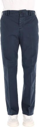 Pantaloni Torino Michael Chinos - Heren - Chinos - Blauw - XL - Katoen - Broeken