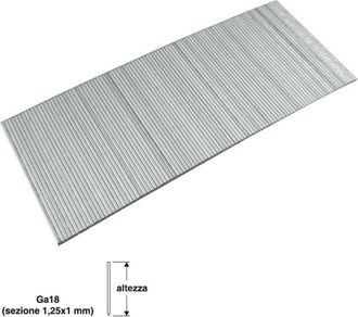 Trade Shop Trade Shop - Chiodi Per Chiodatrice Sparachiodi Aria Compressa Elettrica 5000pz Chiodi 25mm