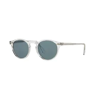 Oliver Peoples Sunglasses, male, White, 50 MM, Gregory Peck Sun Sunglasses