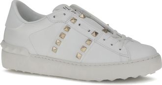Valentino Garavani Womens Rockstud Untitled Sneakers Bianco-Bianco-Bianco Bianco/bianco/bianco