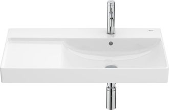 Roca Roca - Lavabo De Porcelana Mural Ona Posici&oacute;n Cubeta: Izquierda