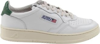 Autry Medalist Low - Dames - Sneakers - Wit - 36 EU - Katoen - Schoenen