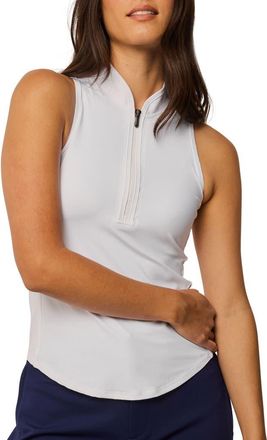 Greyson Vesta Sleeveless Mock Neck Top in Arctic at Nordstrom, Size X-Small