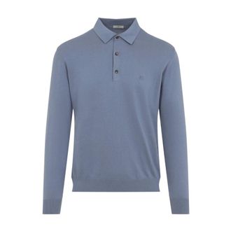 Etro Heren, Tops, Blauw, Maat: XL Katoen