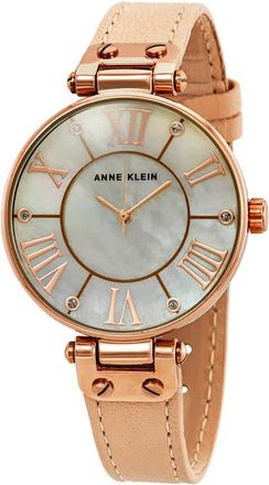 Anne Klein Pink Mother of Pearl Dial Ladies Watch 10-9918RGLP
