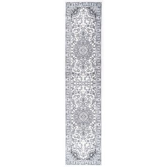 Jonathan Y Designs Palmette Modern Persian Floral Area Rug in Gray/cream at Nordstrom, Size 3Ft 0In X 5Ft 0In