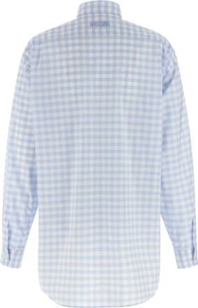 Moschino Womens Blue Cotton Blouse