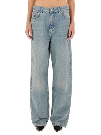 Moschino Cotton Denim Jeans - Blue