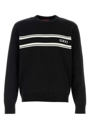 Gucci Black Silk Blend Sweater