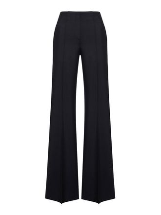 Seafarer Tailored Silk And Wool Flared Trousers