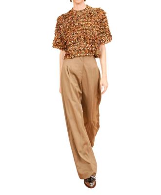 Ulla Johnson Carmella Blouse In Tigers Eye