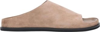 Estro & Luminara Sliders, female, Brown, Size: 11 US Wide Flat Slide Sandals