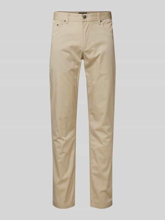 Christian Berg Hose im 5-Pocket-Design in Sand, Gr&ouml;&szlig;e 34/32
