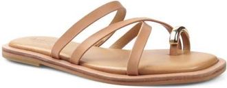 Artisan by Zigi Berlinn Slide Sandal in Tan Leather at Nordstrom, Size 11