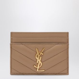 小物 SAINT LAURENT business card case TINY CASSANDRE BUSINESS CARD CASE IN GLOSSY LEATHER | Saint